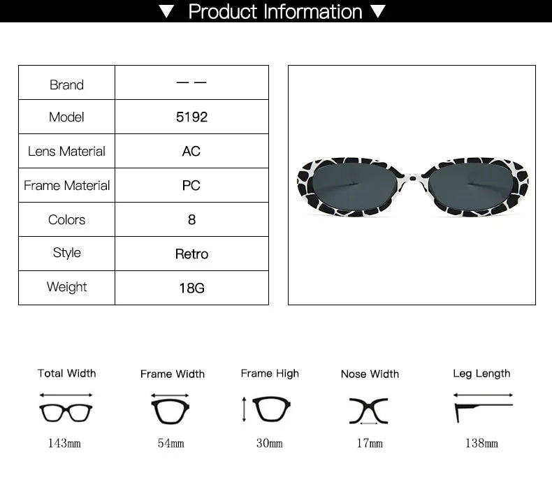 Vintage Oval Sunglasses Women Luxury Brand Designer Small Oval Sun Glasses Retro Black Red Glasses ladies Goggle