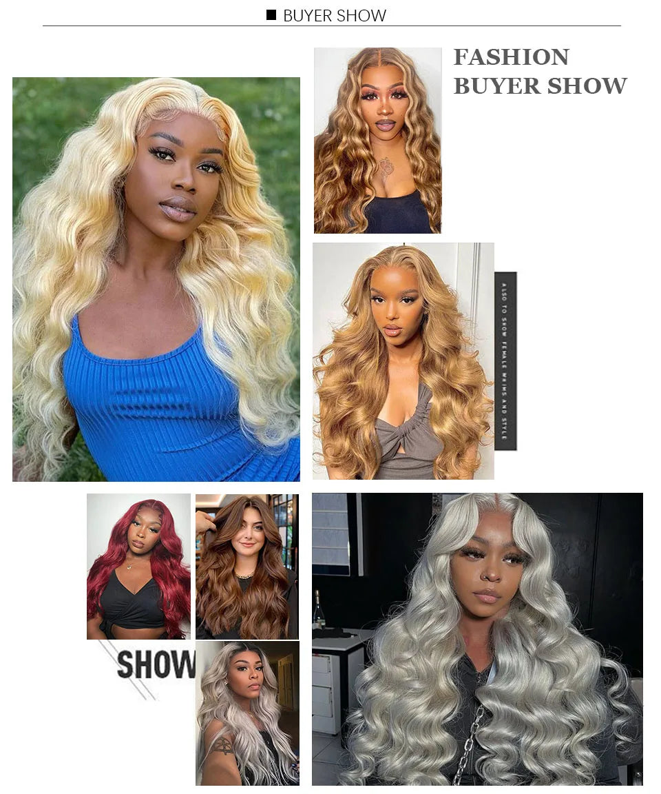 Magicae Brown Body Wave 30Inches 200g Hair Bundles Blond 27/613 White 60# Soft High Synthetic Hair Weave Ombre Gray M888 Hair