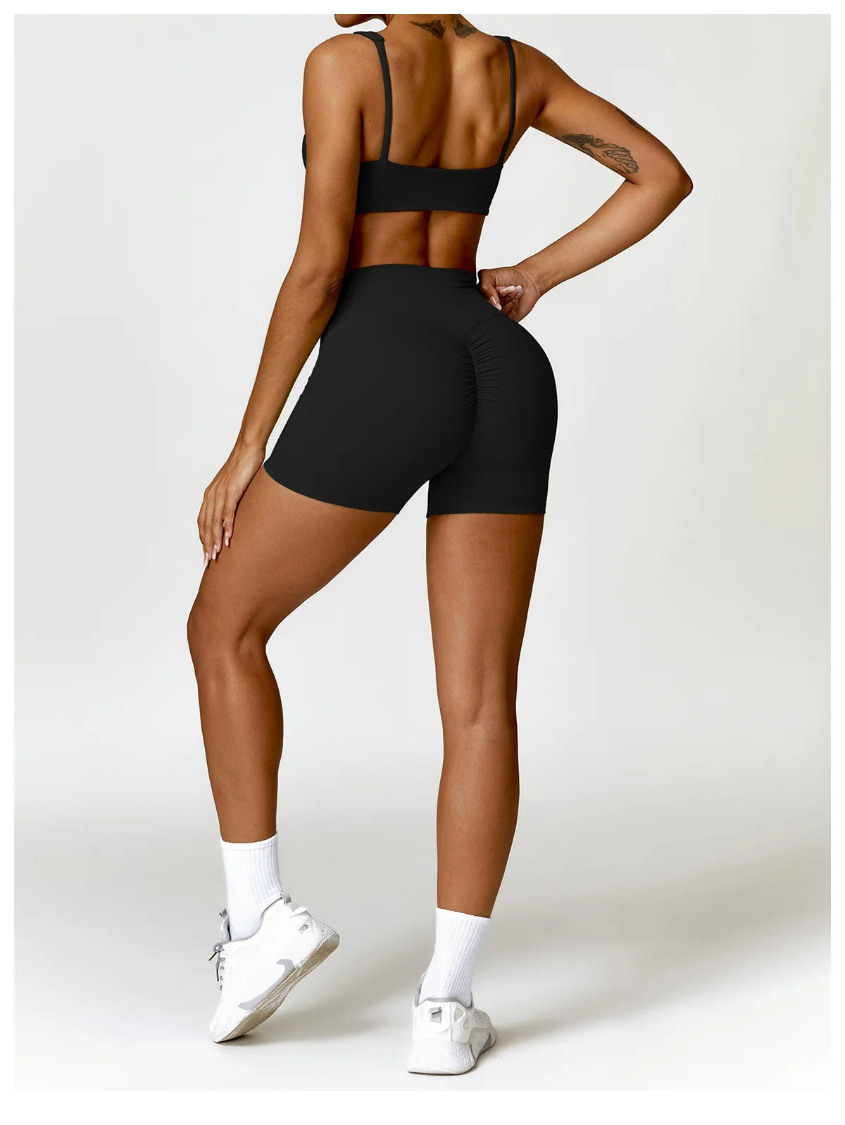 2PCS Yoga Set Women Gym Long Sleeve Sports Suits Fitness Bra Crop Top Workout Clothes Female Athletic Wear Legging Sportswear