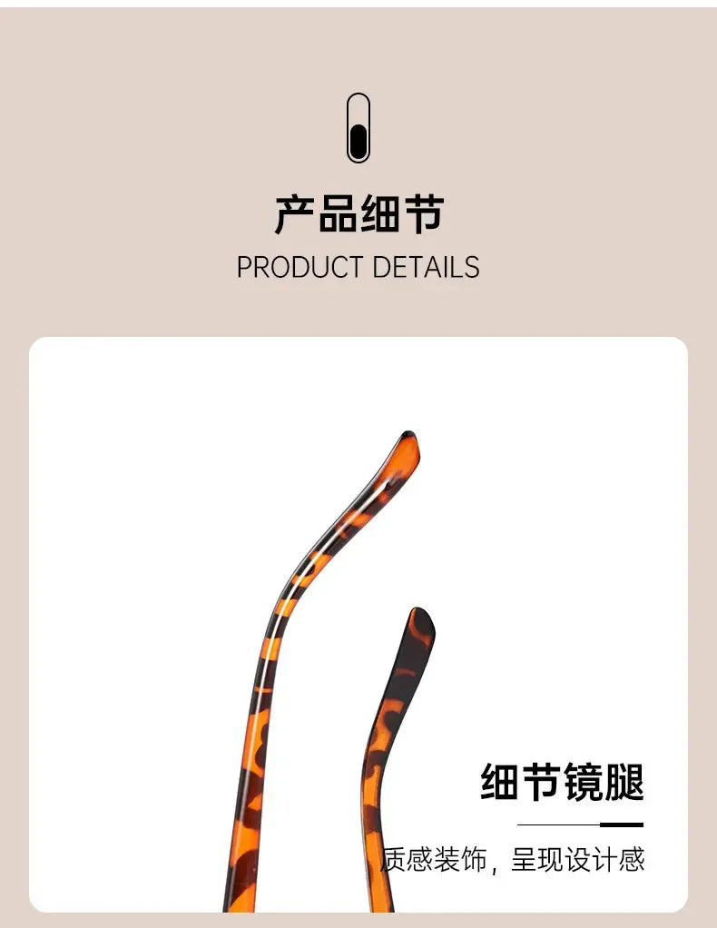 Retro Oval Frame Sunglasses Fashion Personalized Trendy Small Frame Sunglasses Punk Cat Eyes Sunshade Sun Protection Glasses