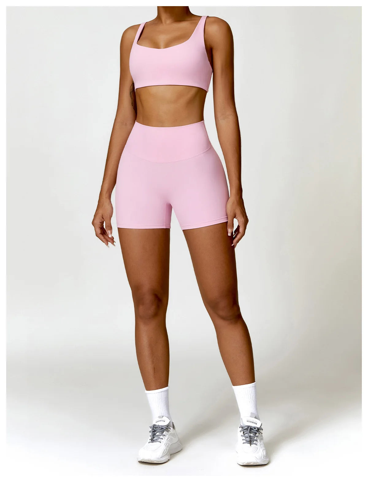 2PCS Yoga Set Women Gym Long Sleeve Sports Suits Fitness Bra Crop Top Workout Clothes Female Athletic Wear Legging Sportswear