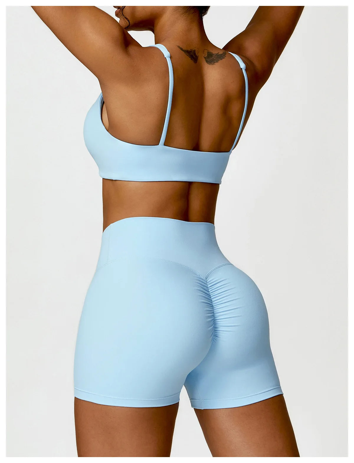 2PCS Yoga Set Women Gym Long Sleeve Sports Suits Fitness Bra Crop Top Workout Clothes Female Athletic Wear Legging Sportswear