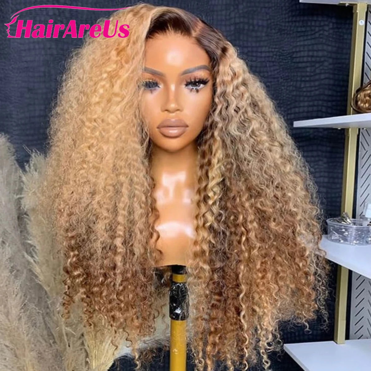 Highlight Curly Wigs 13x6 Lace Front Human Hair Wig Honey Blonde Deep Wave 13x4 Hd Lace Wigs 100 Human Hair Wigs For Women