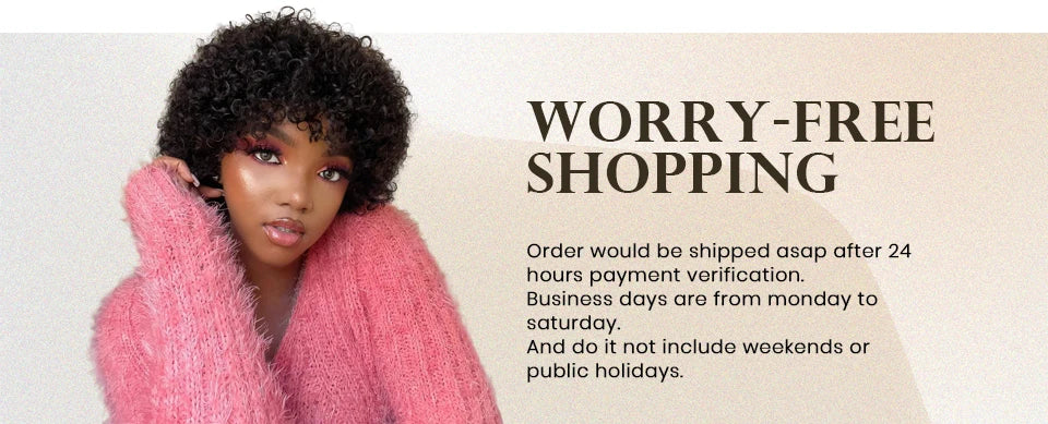 Pixie Short Afro Curly Bob Human Hair Wigs With Bangs For Women Brazilian Remy Hair Put On And Go Natural Brown Kinky Curly Wigs