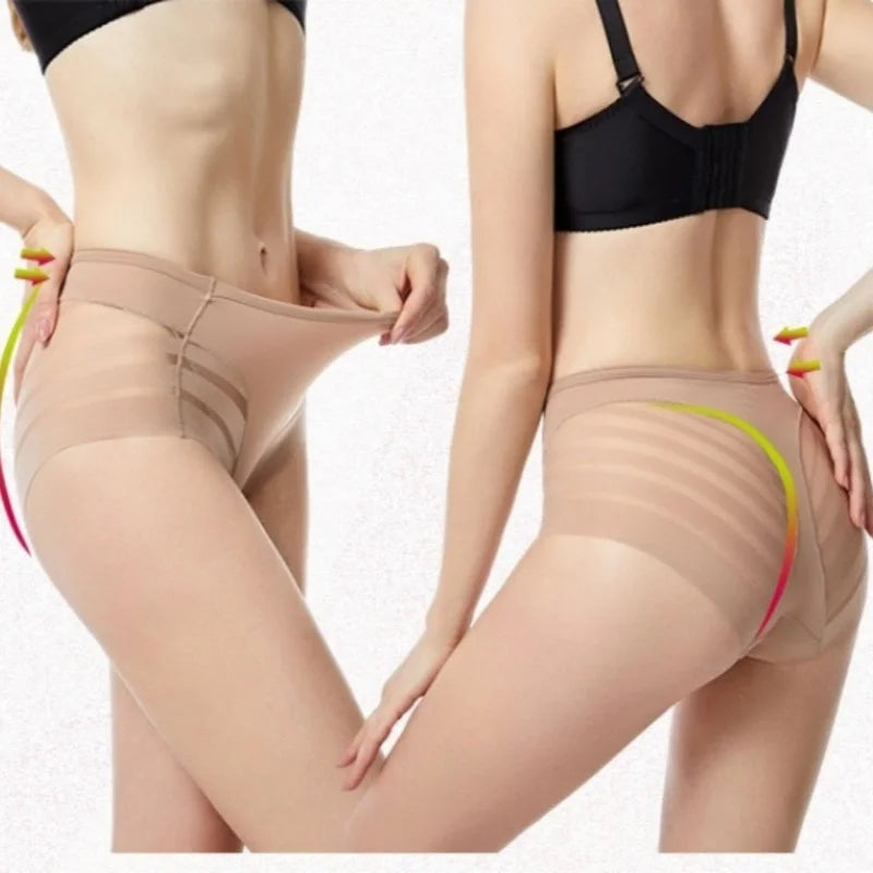3Pcs/Set Shapewear Women's Anti Chafing Panties Under Skirt Slimming Shapewear Underwear Female Comfortable Wear Panties