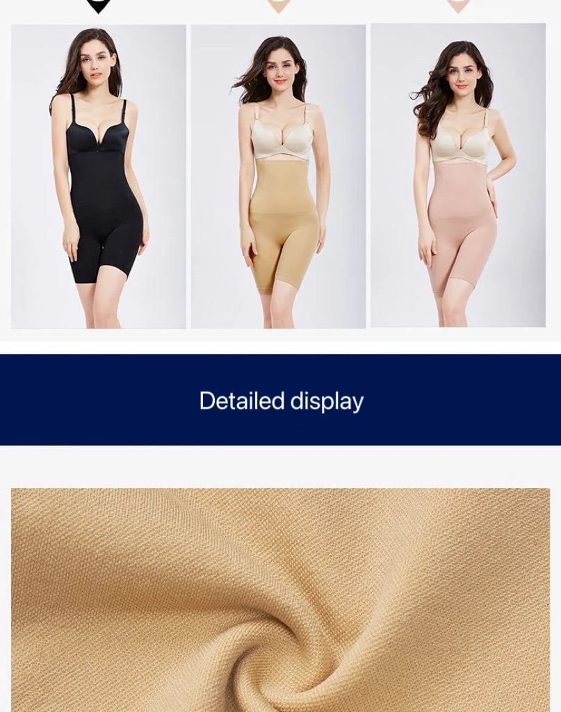 1pcs Women Belly Shaping Brief High Waist Lifting Hip Pants Slimming Panties Plus Size Postpartum Shaper Underwear Safety Panty