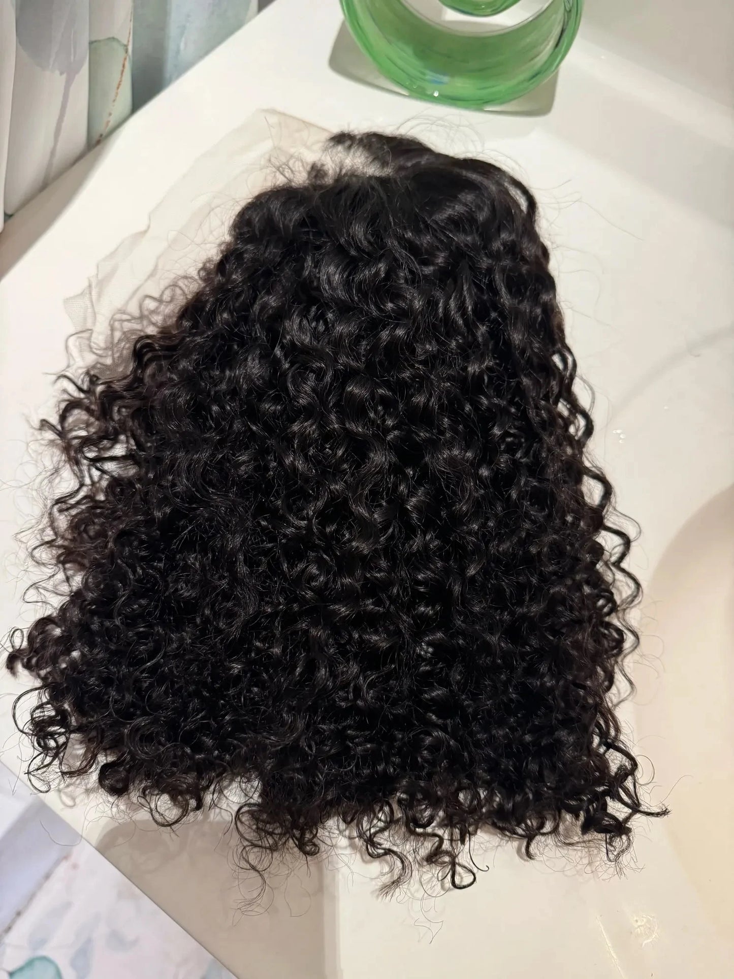 Short Bob Edge Kinky Curly Wig Baby Human Hair Wig 180 pixie cut curly Lace Front Wigs Curly bob Human Hair Lace Frontal Wigs