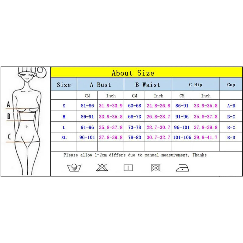 Push Up Bikini 2024 Women Swimsuit Bandage Solid Brazilian Bikini Set High Waist Female Swimwear Women Bathing Suit Beachwear
