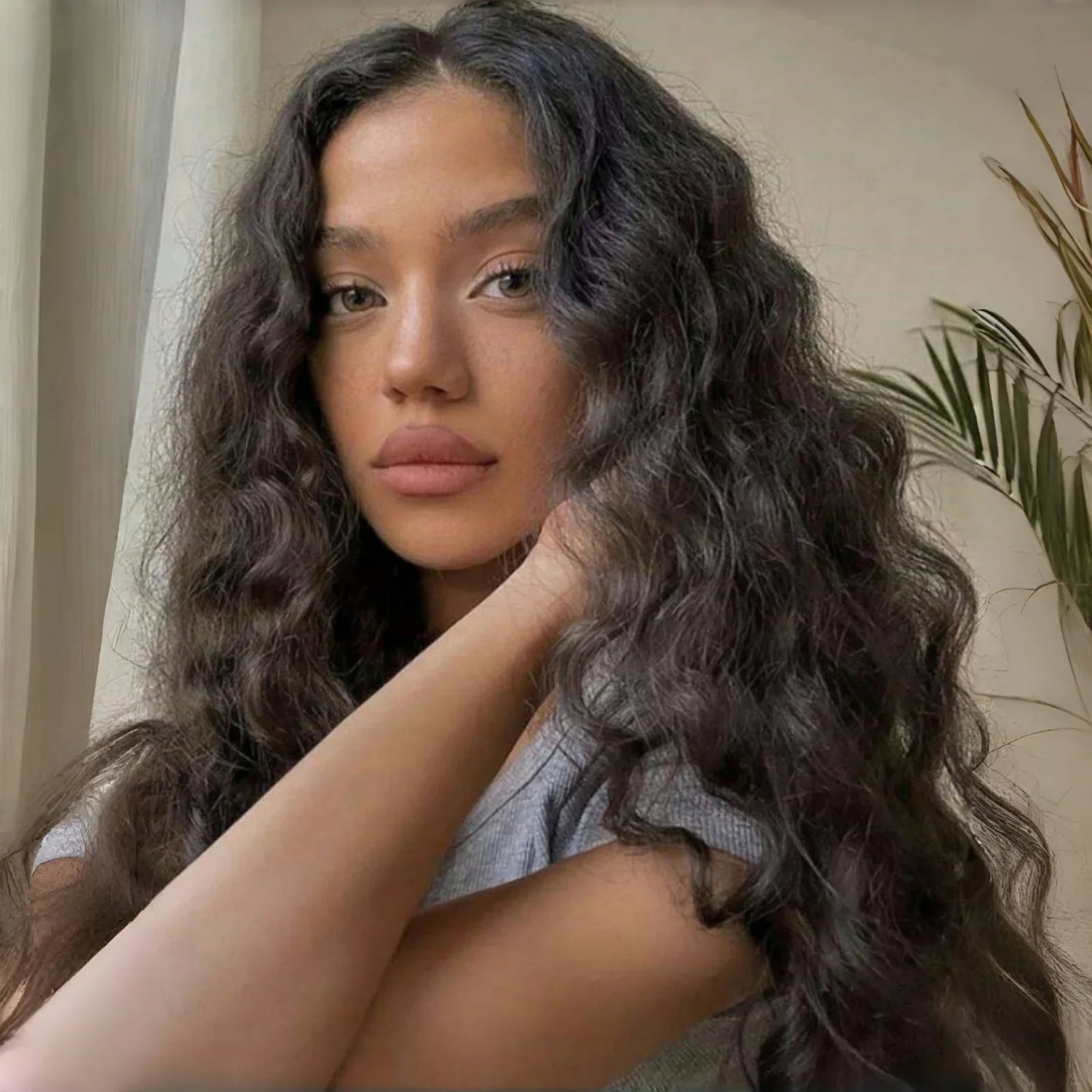 curly deep wigs