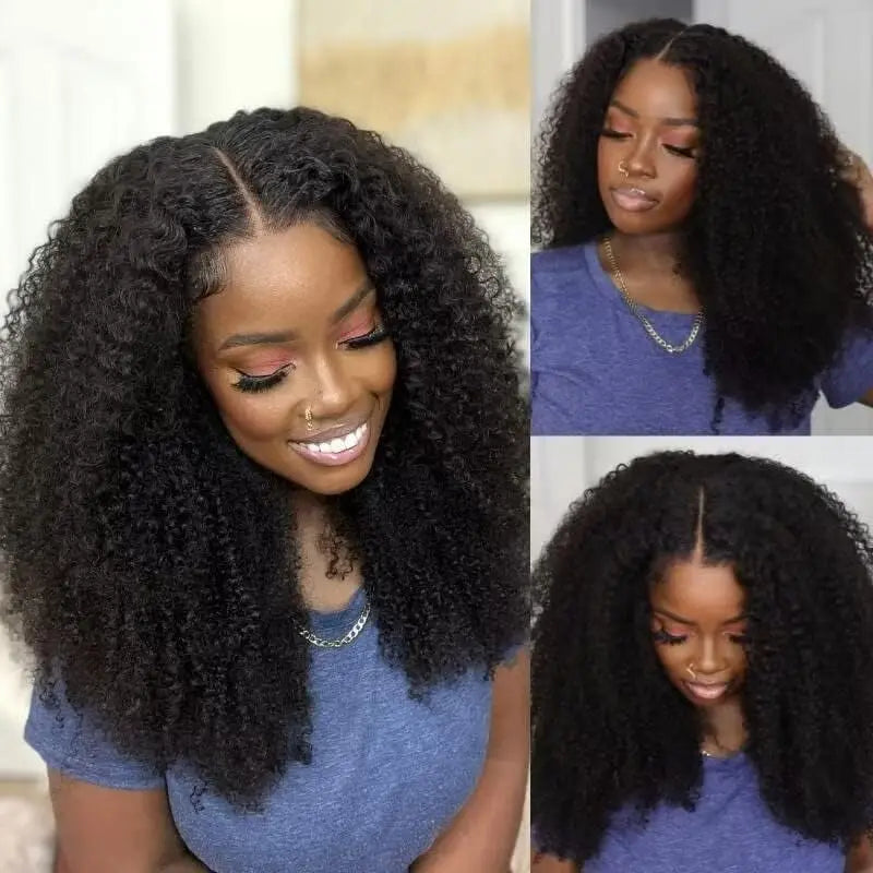 13x6 13x4 HD Lace Frontal Wig 360 Full Lace Wig Kinky Curly 30 Inch Lace Front Wig Human Hair Glueless Wig Deep Wave Frontal Wig
