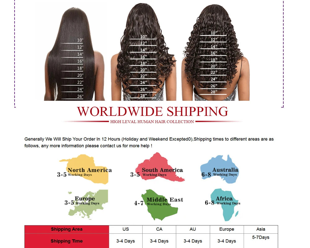 4# Human Hair Bundles Water Curly Human Hair Weave 1 3 4 Bundles Deal Remy Hair Extension for Black Women Chocolate Brown Color