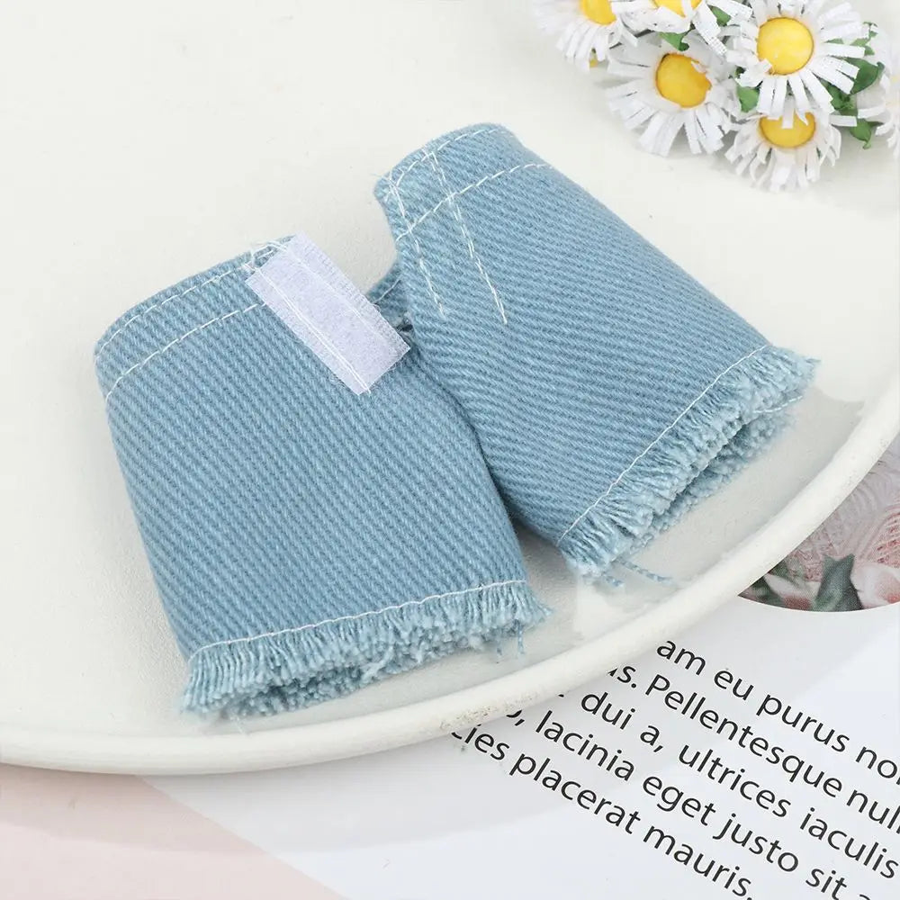 2022 Newest Multi Style Denim 11.5"Jeans Bottoms Shorts For Doll Clothes Outfits Short Pants For Blythe 1/6 Dolls Accessories