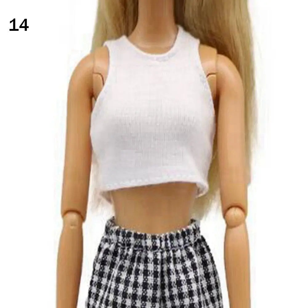 2022 Newest Multi Style Denim 11.5"Jeans Bottoms Shorts For Doll Clothes Outfits Short Pants For Blythe 1/6 Dolls Accessories