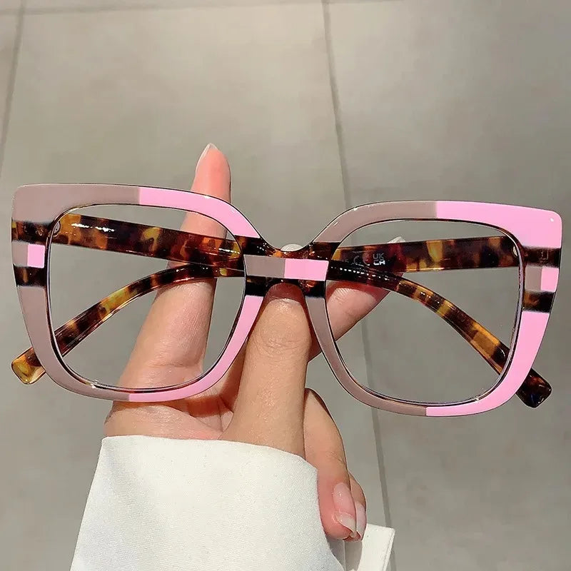 Vintage Anti Blue Light Optical Cat Eye Sexy Ladies Glasses Women Luxury Brand Designer Trend Myopia Prescription Eyewear Frame
