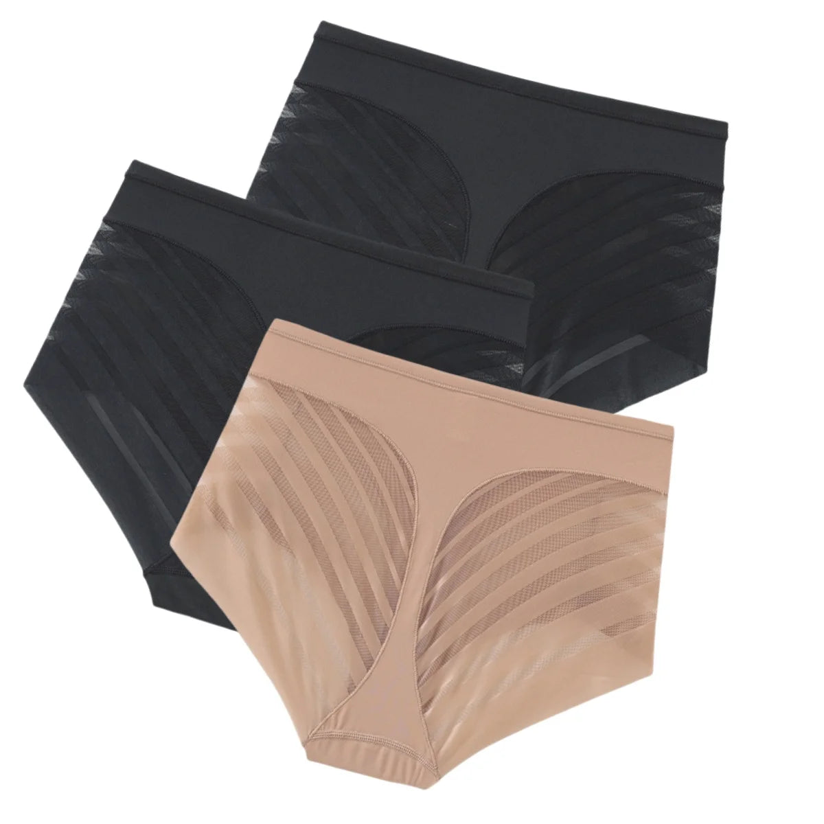 3Pcs/Set Shapewear Women's Anti Chafing Panties Under Skirt Slimming Shapewear Underwear Female Comfortable Wear Panties