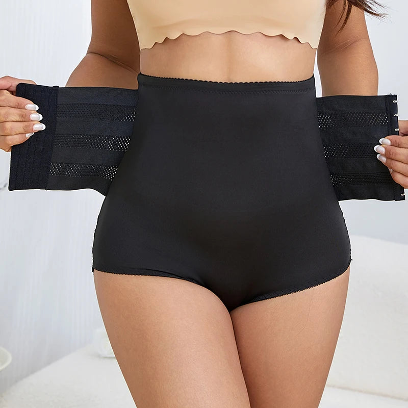 High Waist Seamless Tummy Belly Control Waist Slimming Pants Shapewear Underwear Waist Trainer Shaping Panties
