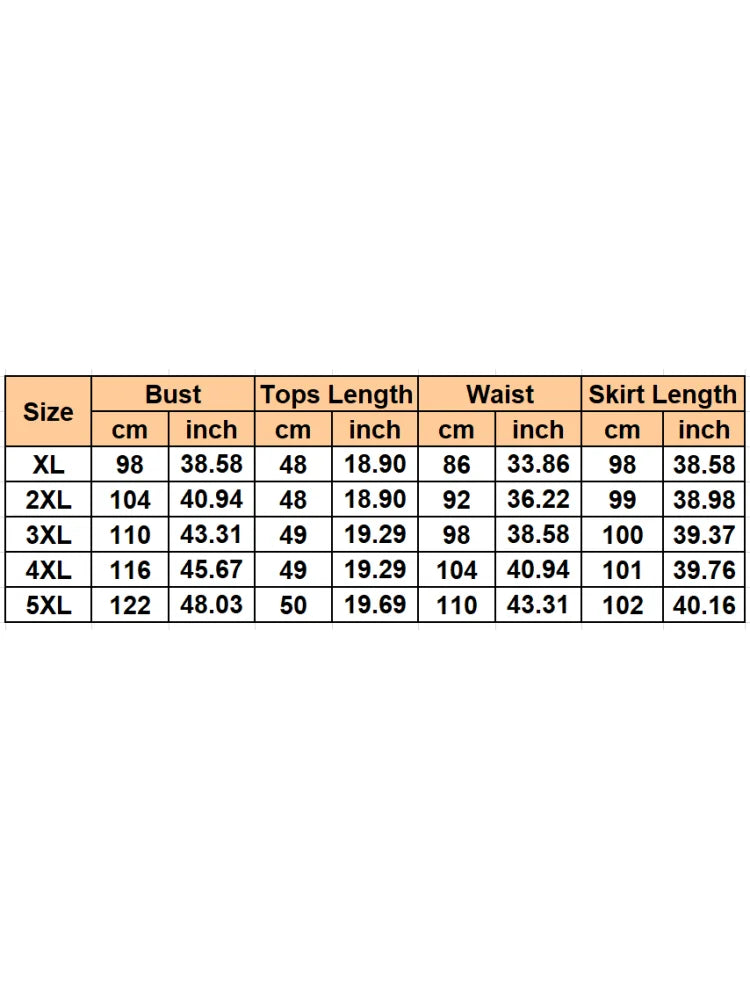 Two Piece Set Plus Size Clothes Summer Autumn V-Neck Sleeveless Denim Top And Maxi Skirt Women Sets Streetwear Office Lady Suit