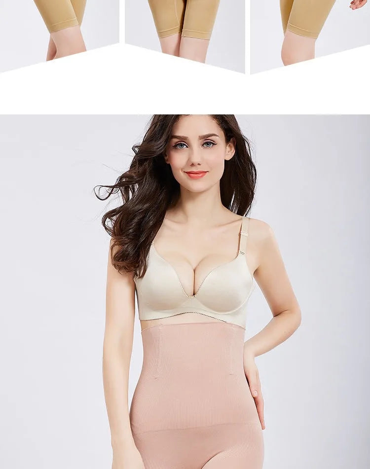 1pcs Women Belly Shaping Brief High Waist Lifting Hip Pants Slimming Panties Plus Size Postpartum Shaper Underwear Safety Panty