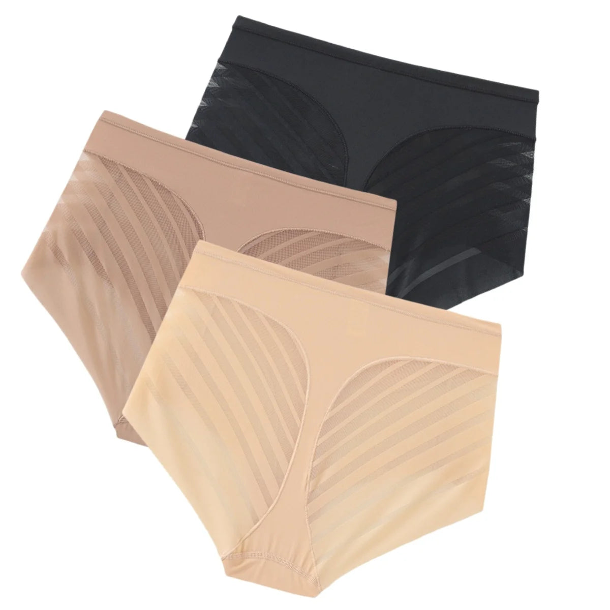 3Pcs/Set Shapewear Women's Anti Chafing Panties Under Skirt Slimming Shapewear Underwear Female Comfortable Wear Panties