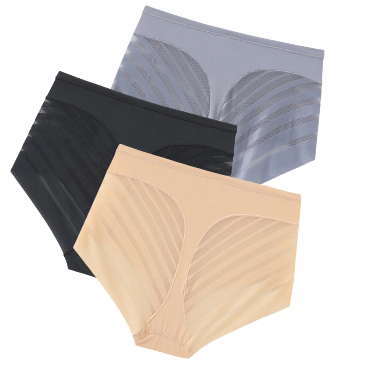 3Pcs/Set Shapewear Women's Anti Chafing Panties Under Skirt Slimming Shapewear Underwear Female Comfortable Wear Panties