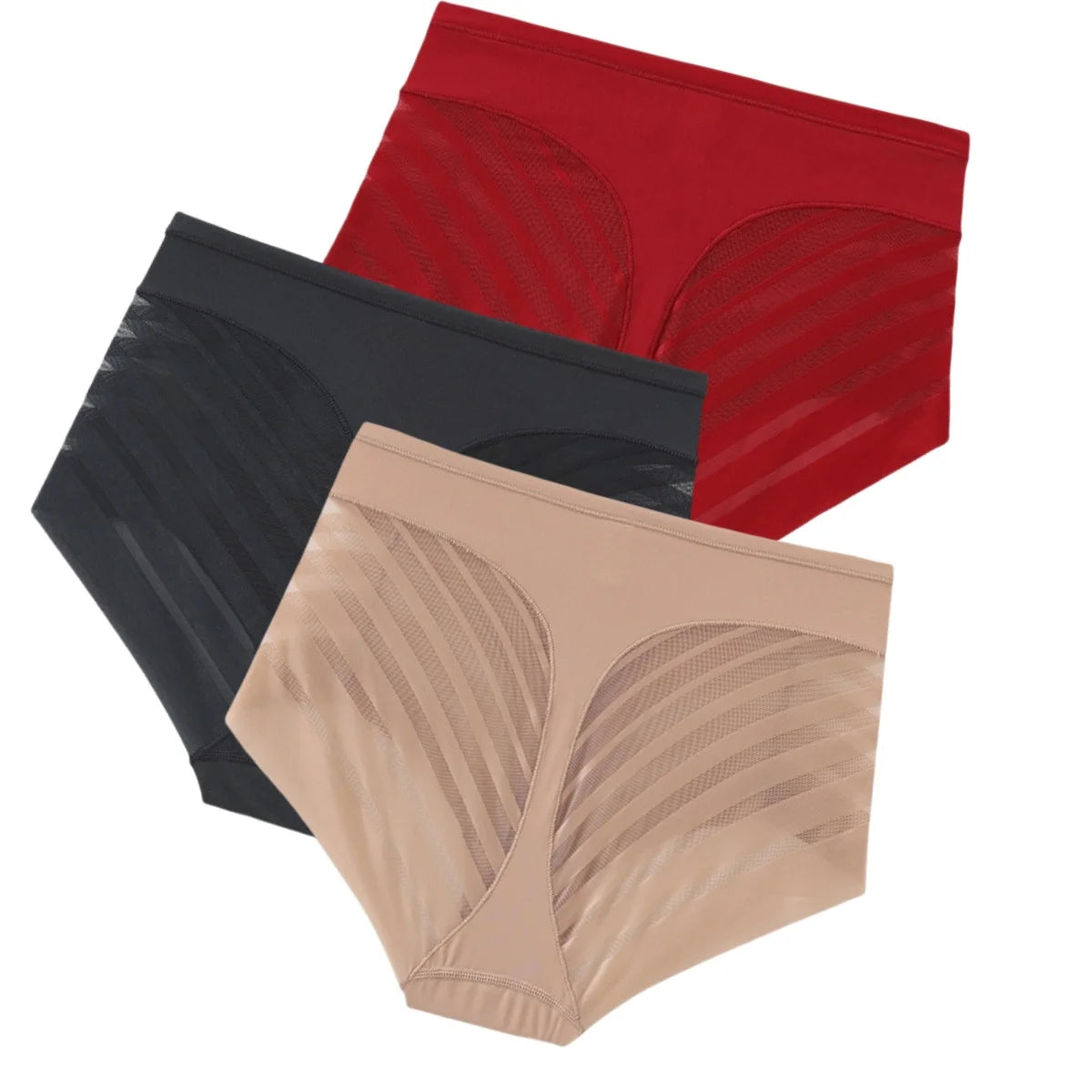3Pcs/Set Shapewear Women's Anti Chafing Panties Under Skirt Slimming Shapewear Underwear Female Comfortable Wear Panties