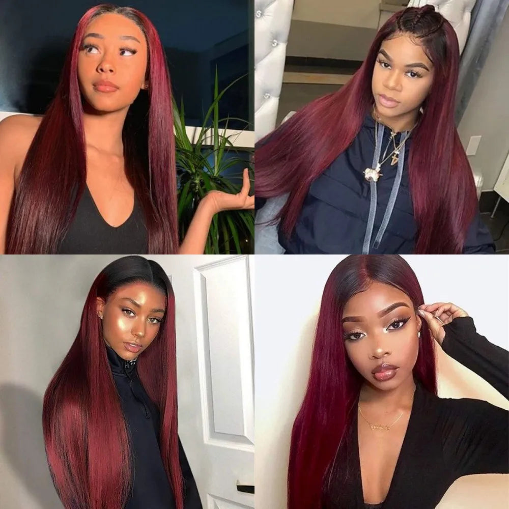 Highlight Blonde Platinum Straight Lace Front Wig Synthetic Hair for Women 13x4” Lace Frontal Wig Pre Plucked Blonde Colored Wig