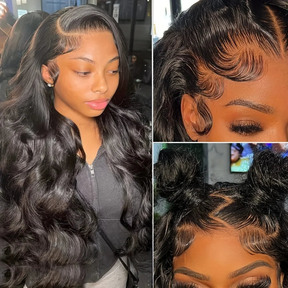 Body Wave Lace Front Wigs Human Hair Frontal 4x4 Glueless Wigs Human Hair With Baby Hair For Women Brazilian Human Hair Wig