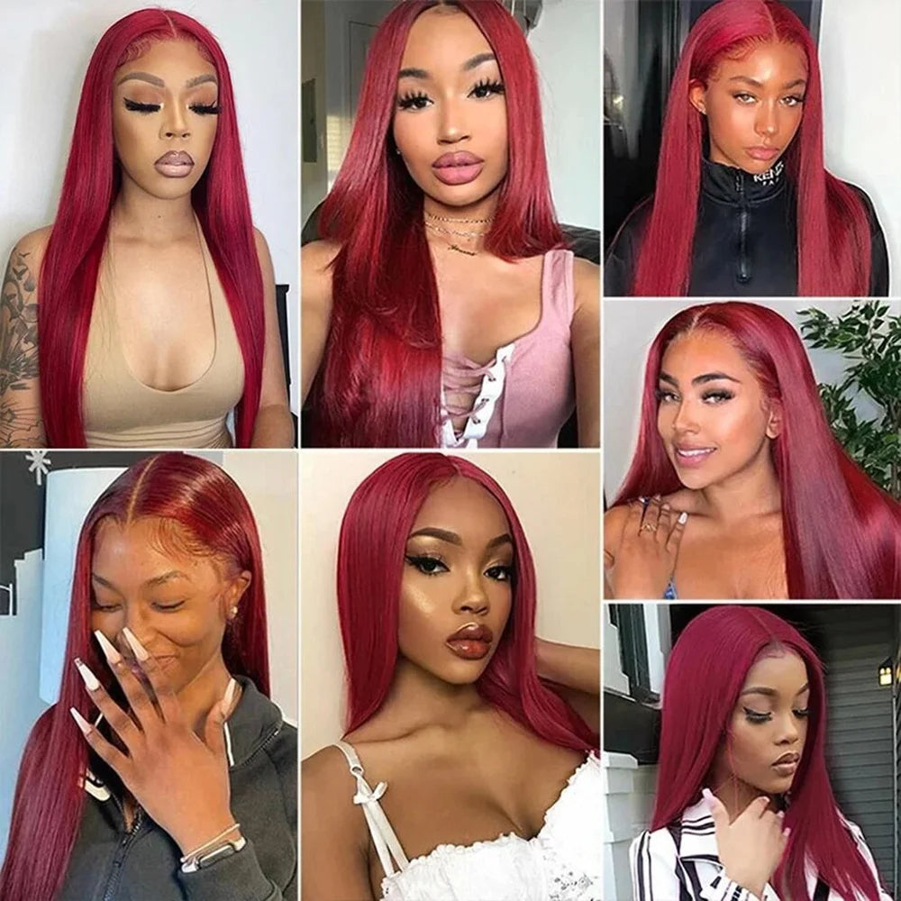 Highlight Blonde Platinum Straight Lace Front Wig Synthetic Hair for Women 13x4” Lace Frontal Wig Pre Plucked Blonde Colored Wig