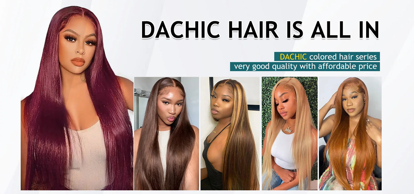 Raw Indian 13x6 HD Transparent Ginger Blonde Colored Lace Front Human Hair Wigs For Women Bone Straight Orange Human Hair Wig