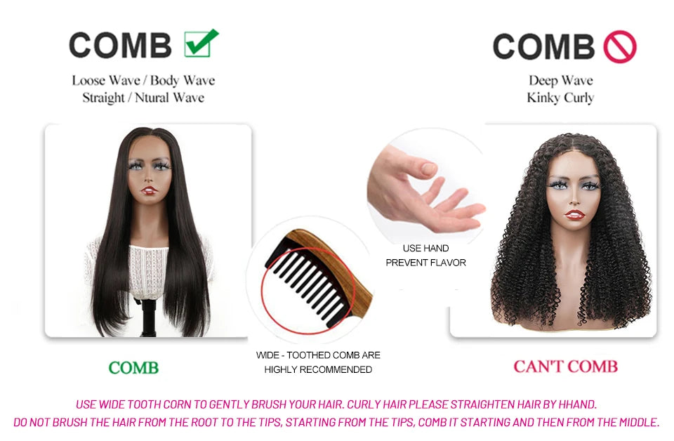 ISEE Hair 7x5 Wear And Go Wigs Deep Wave Human Hair Wig Curly Lace Front Human Hair Wig PrePlucked Glueless Wig Ready To Wear