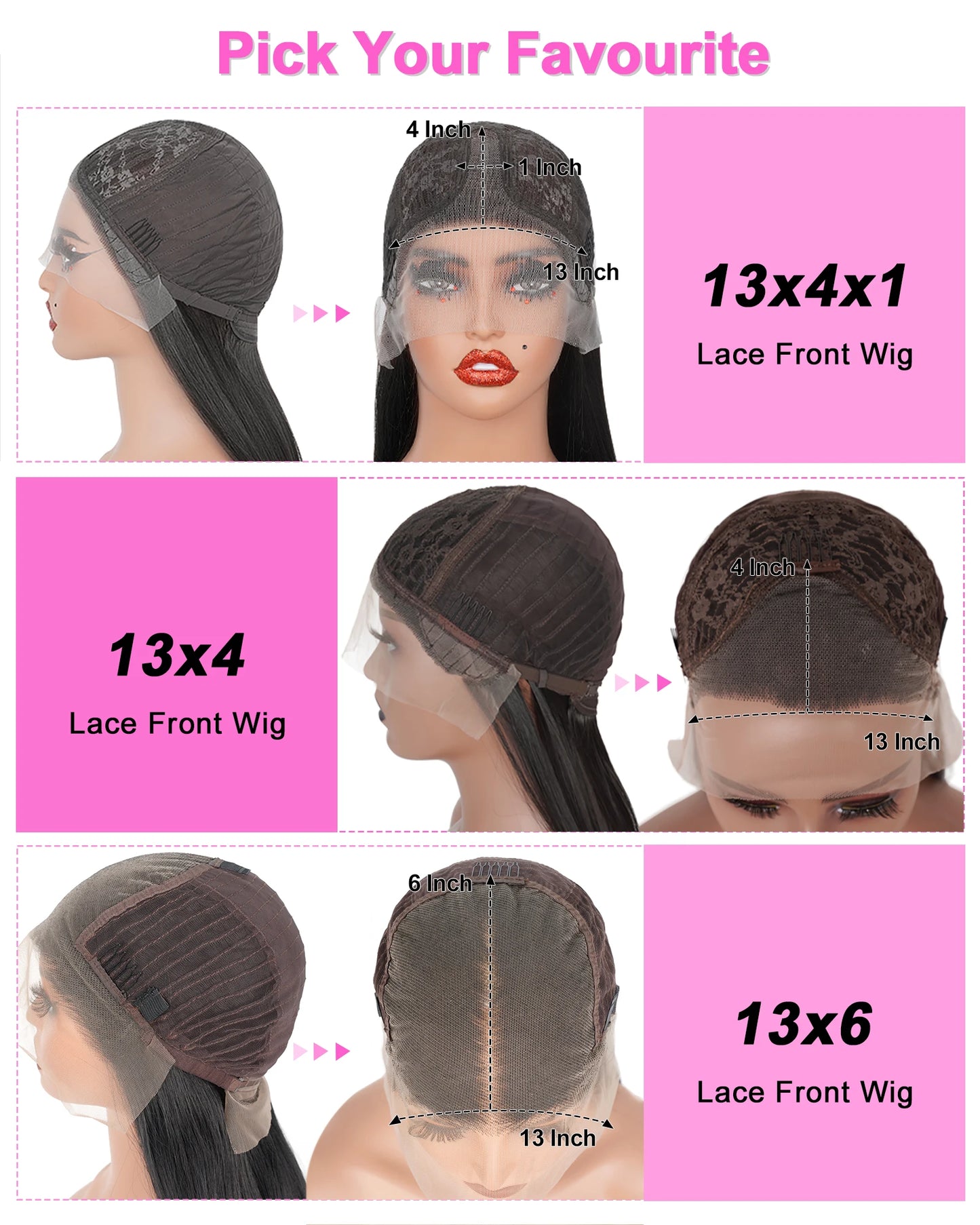 Pink Highlight Colored Lace Front Wig Synthetic Glueless Loose Wave Pre Plucked 13x4 HD Transparent Lace Frontal Wigs For Women