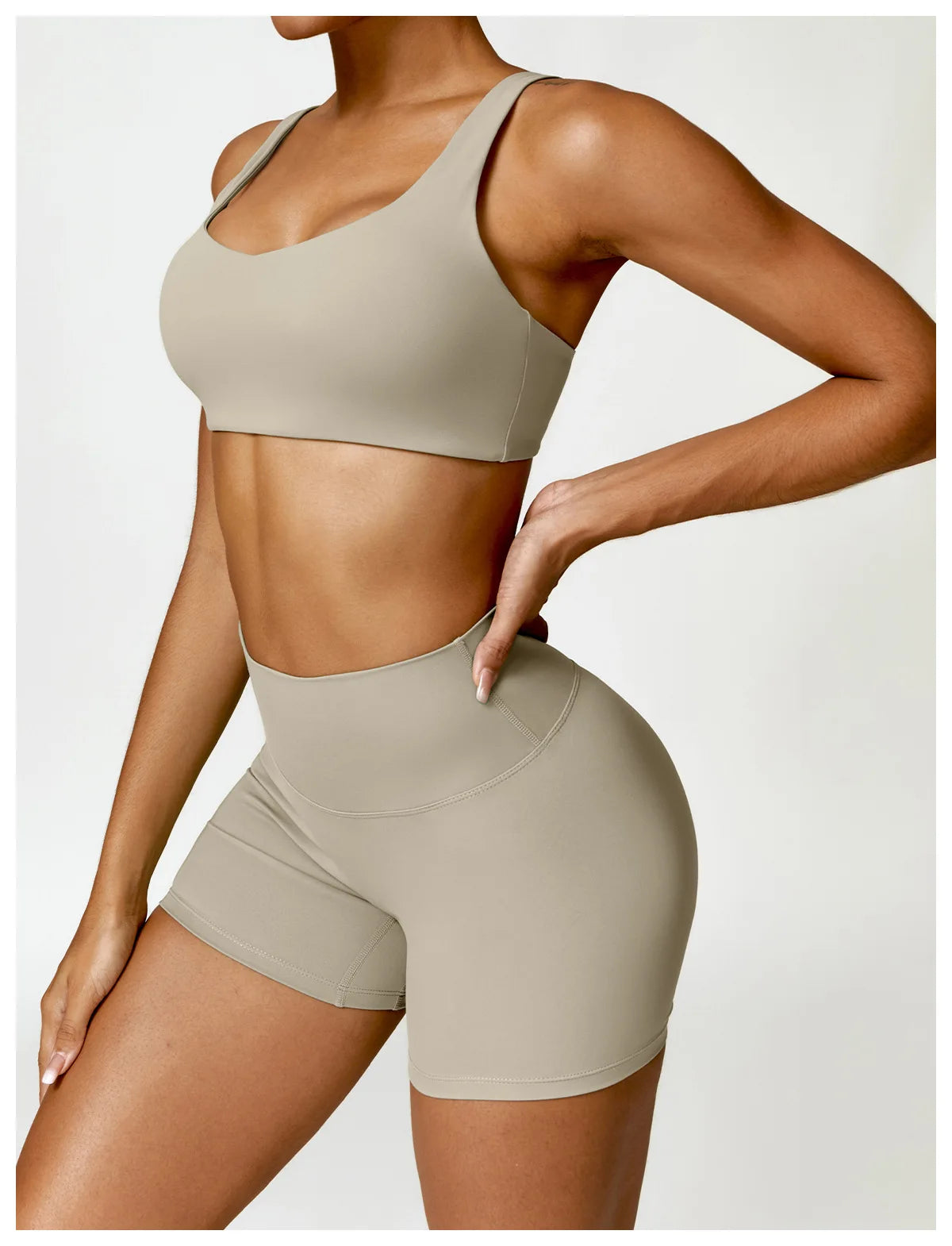 2PCS Yoga Set Women Gym Long Sleeve Sports Suits Fitness Bra Crop Top Workout Clothes Female Athletic Wear Legging Sportswear