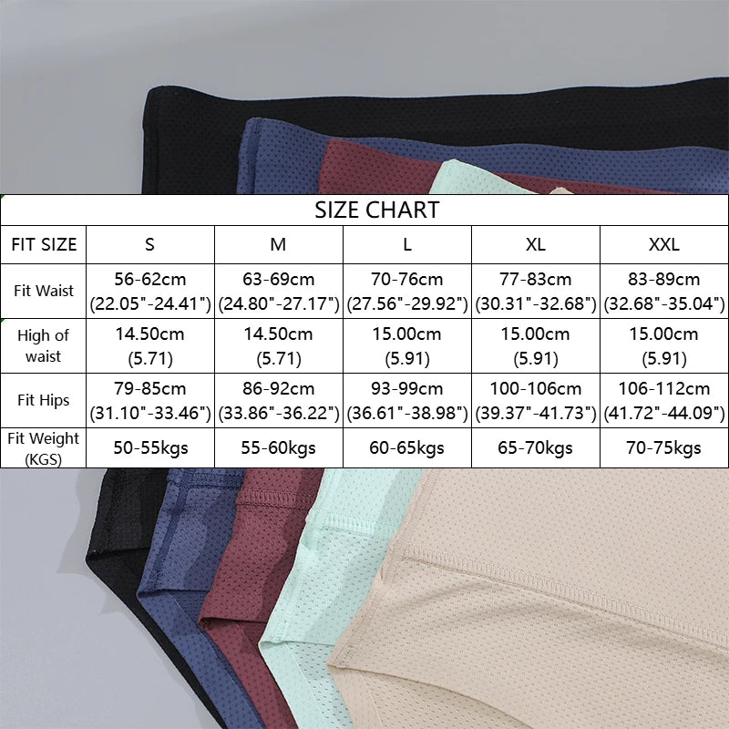 FINETOO Plus Size Breathable Underwear Seamless High Waist Panties Women's Abdomen Hip Lift Briefs Body Shaping Lingerie Pants