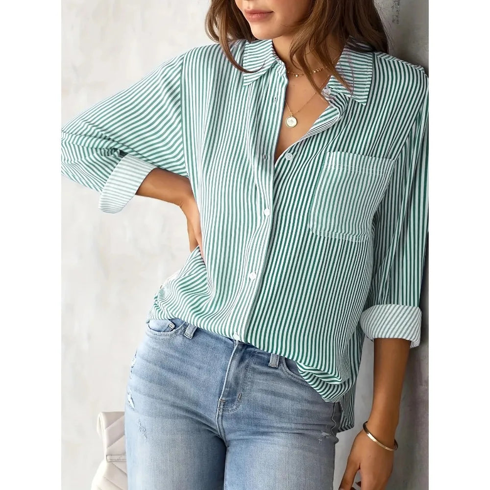 Casual Blouse Women Tops Vintage Clothes Shirts for Women Clothing Streetwear Elegant Harajuku Autumn Holidays Long Sleeve