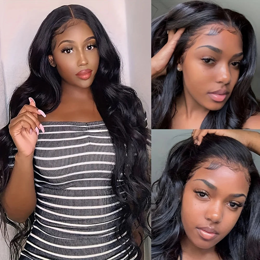 Body Wave Lace Front Wigs Human Hair Frontal 4x4 Glueless Wigs Human Hair With Baby Hair For Women Brazilian Human Hair Wig