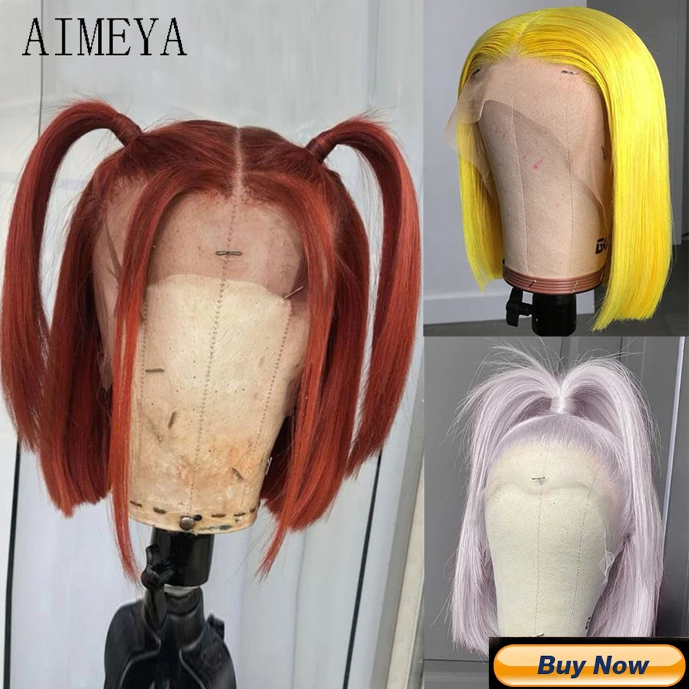 Synthetic Lace Front Wigs for Black Women Natural Hairline Synthetic Hair Lace Wig Long Brown Wig Pre Plucked Baby Hair Cosplay