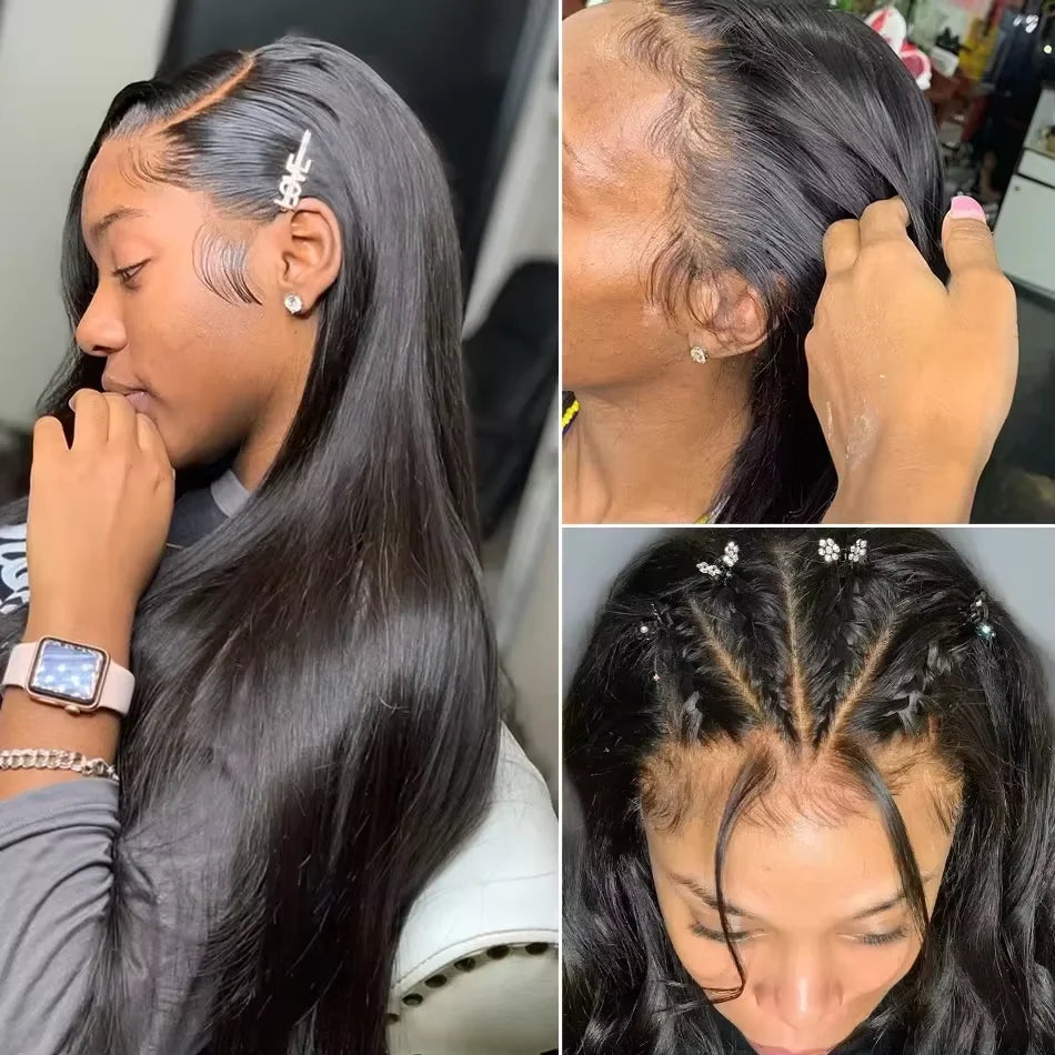 Wigs Human Hair Lace Frontal Wig Brazilian Super Double Drawn 100 Human Hair Wigs 13x4 Hd Lace Front Wig 4x4 Lace Closure Wig