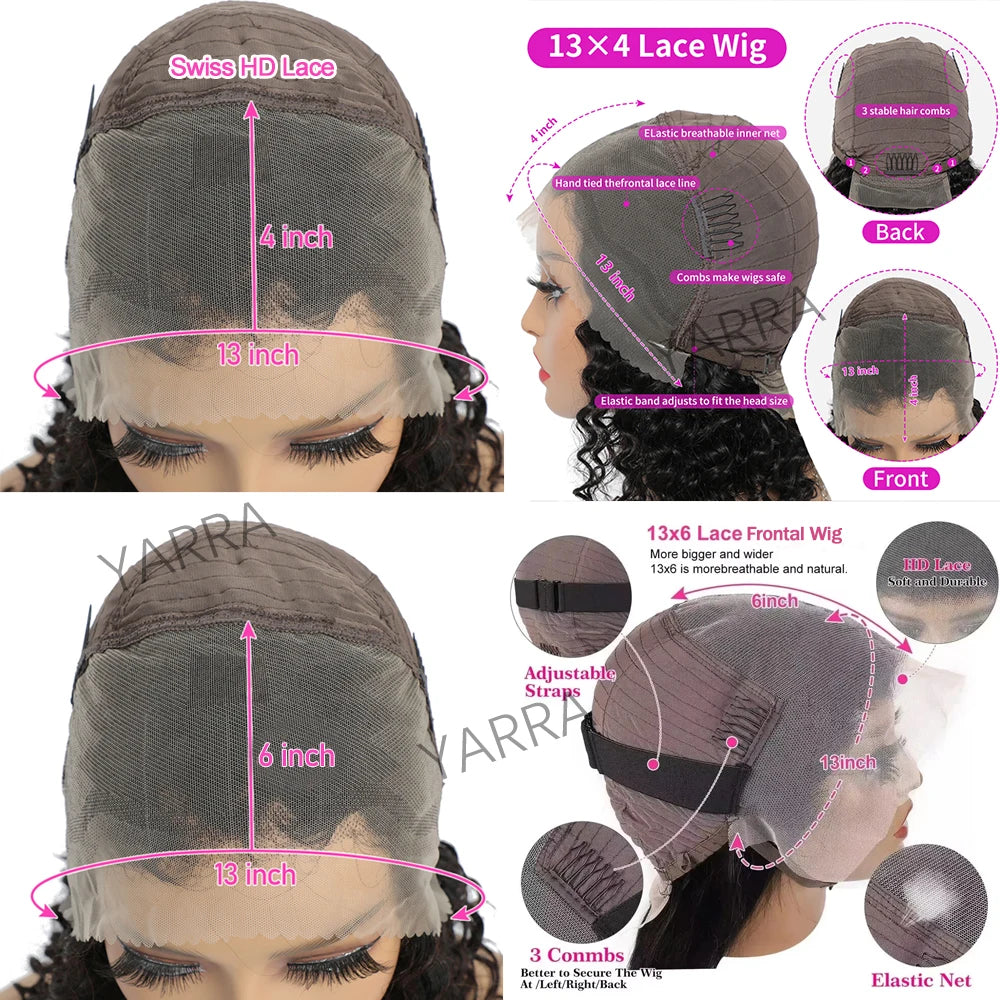 Invisible Drawstring Body Wave 360 hd Lace Front Wig Human Hair 180 Density Hidden Strap 360 Glueless Wigs Upgrade Cap For Woman