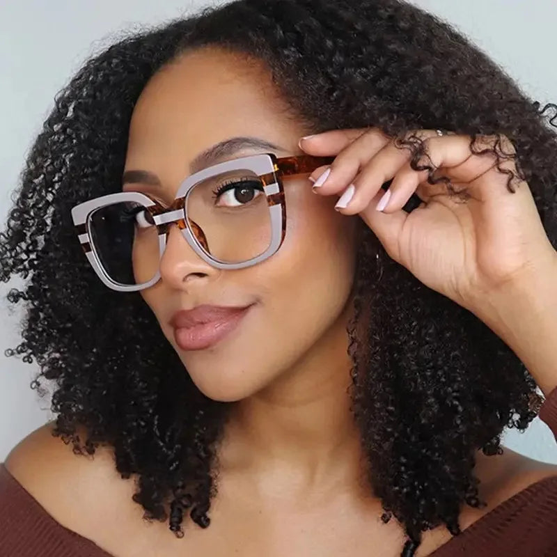 Vintage Anti Blue Light Optical Cat Eye Sexy Ladies Glasses Women Luxury Brand Designer Trend Myopia Prescription Eyewear Frame