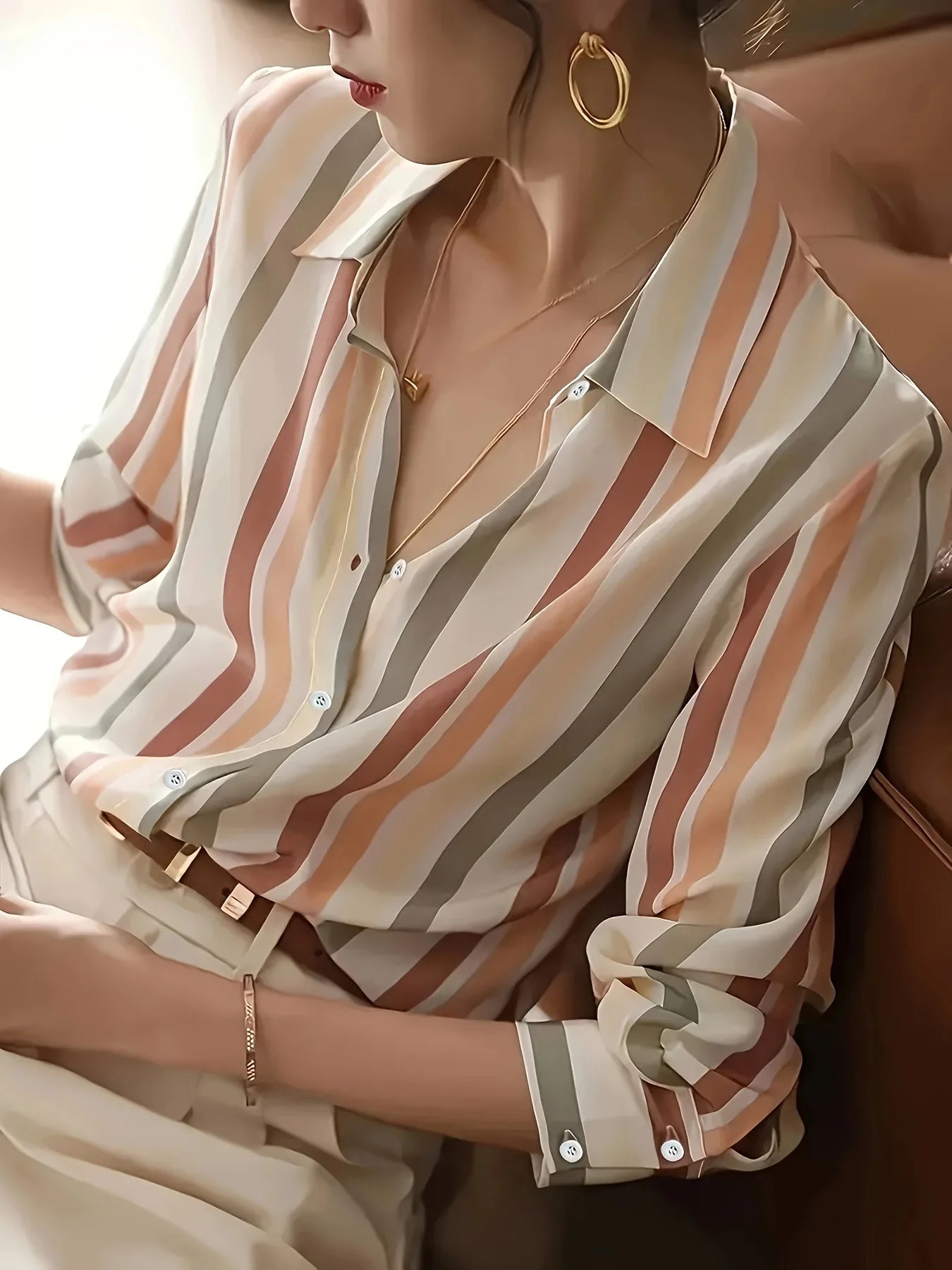 Casual Blouse Women Tops Vintage Clothes Shirts for Women Clothing Streetwear Elegant Harajuku Autumn Holidays Long Sleeve