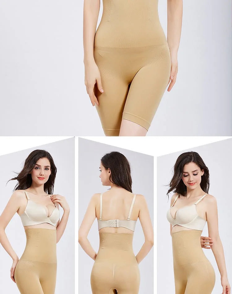 1pcs Women Belly Shaping Brief High Waist Lifting Hip Pants Slimming Panties Plus Size Postpartum Shaper Underwear Safety Panty