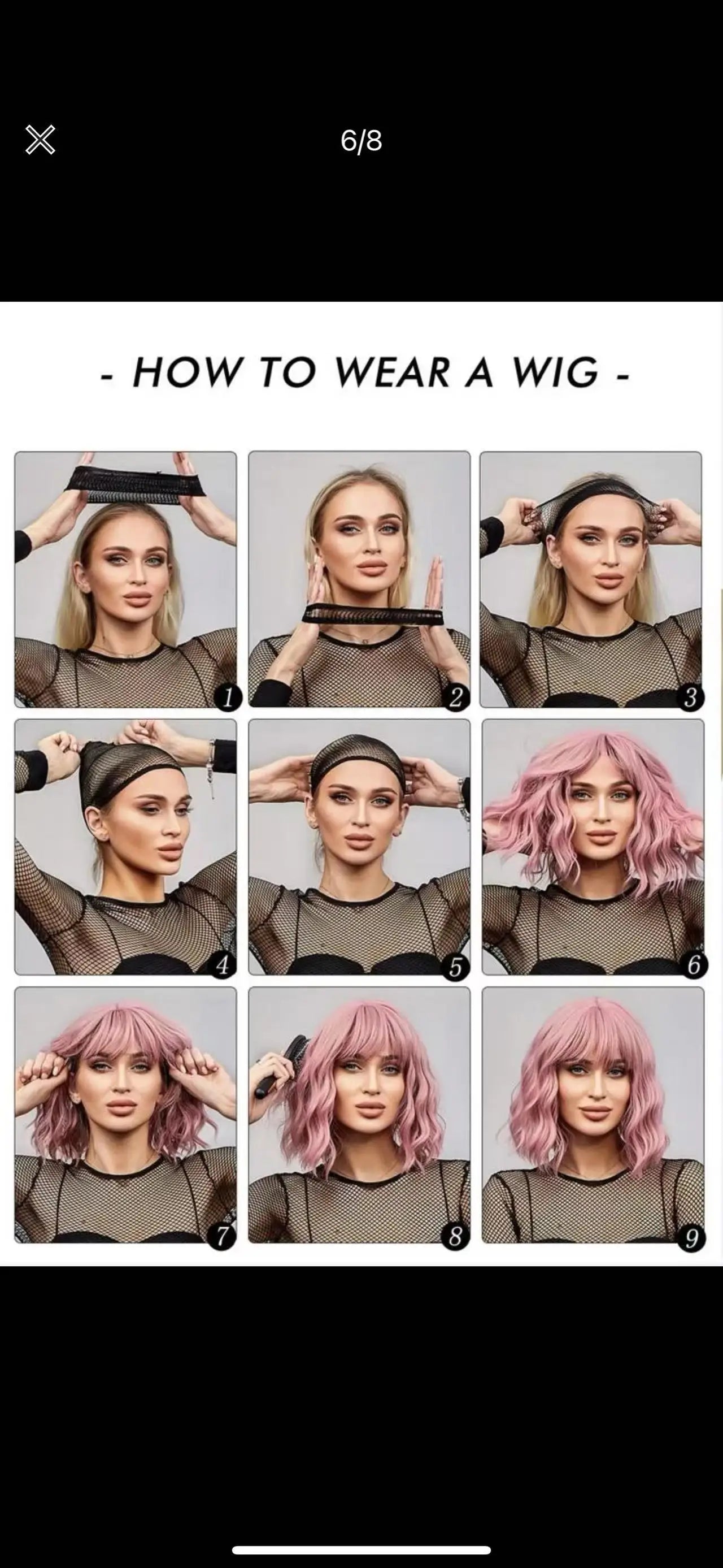 New European and American Style Wig African Small Curly Front Lace Synthetic Hair Wig