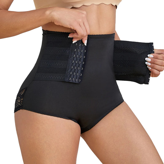 High Waist Seamless Tummy Belly Control Waist Slimming Pants Shapewear Underwear Waist Trainer Shaping Panties