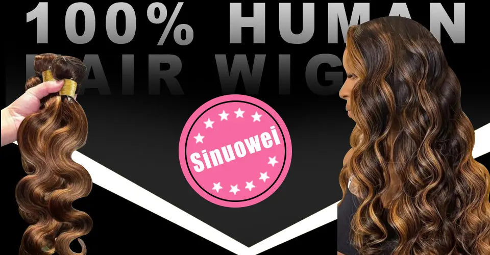 Highlight Water Wave Bundles Human Hair Weaves Brazilian 100% Human Hair Wet And Wavy Bundles Double Weft Deep Curly Bundles