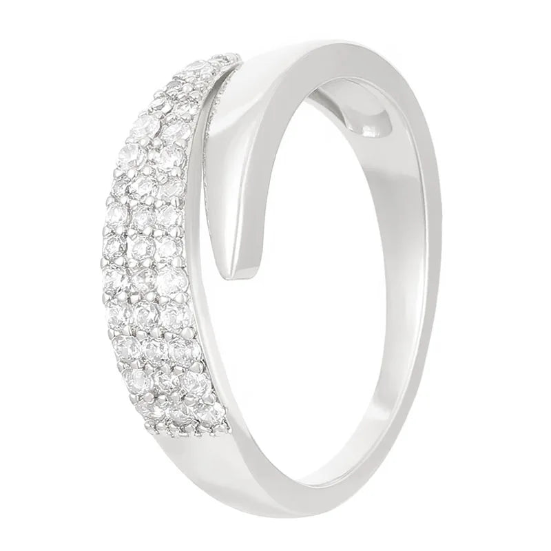 2025 New Stainless Steel 18 K Golden Plated Sun Rings for Women Natural Stone Inlaid in Hollow Metal Texture Ring Trendy Jewelry