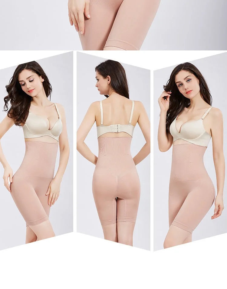 1pcs Women Belly Shaping Brief High Waist Lifting Hip Pants Slimming Panties Plus Size Postpartum Shaper Underwear Safety Panty