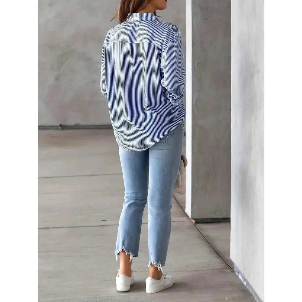 Casual Blouse Women Tops Vintage Clothes Shirts for Women Clothing Streetwear Elegant Harajuku Autumn Holidays Long Sleeve