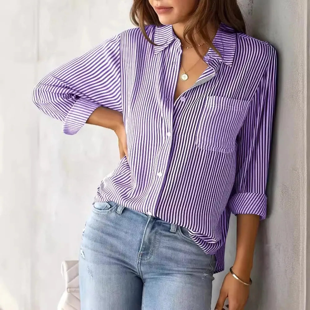 Casual Blouse Women Tops Vintage Clothes Shirts for Women Clothing Streetwear Elegant Harajuku Autumn Holidays Long Sleeve